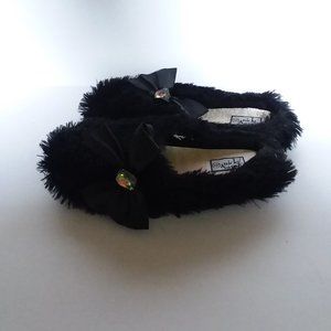 Black Jewel Slippers